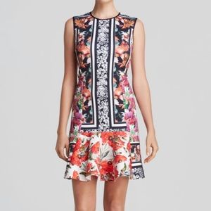 Clover Canyon Dress- Floral Garden Scarf- Small